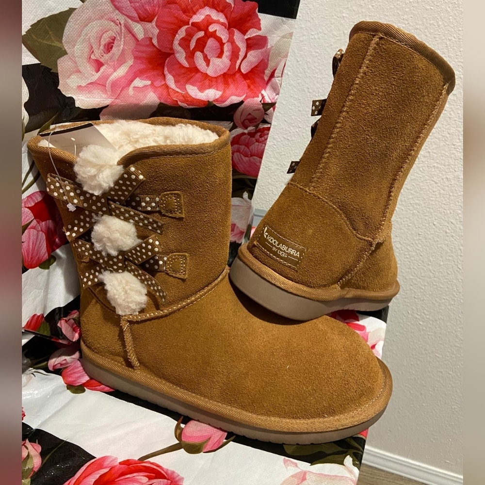 Koolaburra By UGG Brown Suede Winter Boots